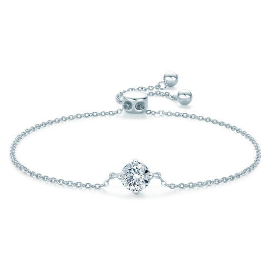 DEC Apple In My Eye Moissanite Bracelet