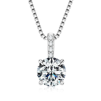 DEC Venus 4-Prong 1.0 CT Moissanite Necklace