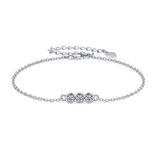 DEC Forever Stone Moissanite Bracelet