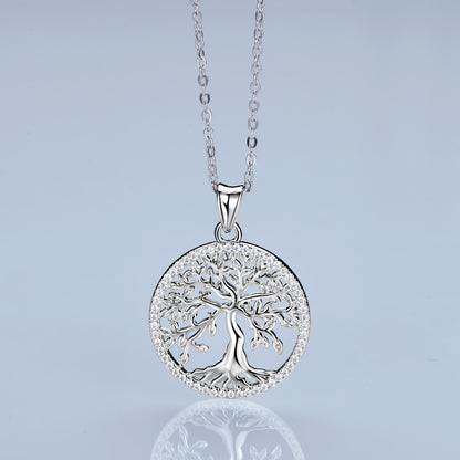 DEC World of Tree Moissanite Necklace