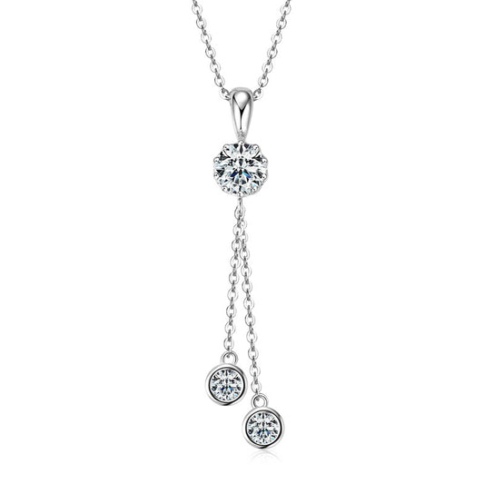 DEC Dazzling Stars Moissanite Earrings