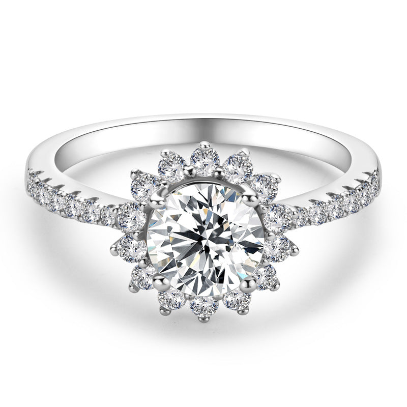 DEC The Sun In Life Moissanite RIng