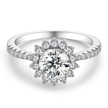 DEC The Sun In Life Moissanite RIng