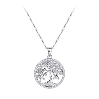 DEC World of Tree Moissanite Necklace