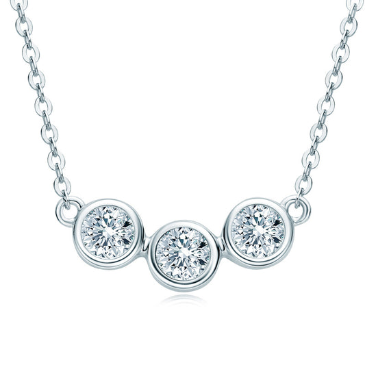 DEC Angel Moissanite Necklace